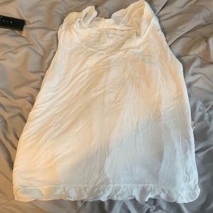 White tank top
